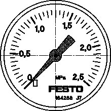 162837 Manometro Festo MA-50-2