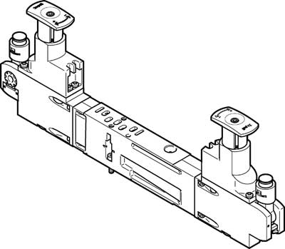 540163 Placa De Regulacion Festo VABF-S4-2-R4C2-C-6